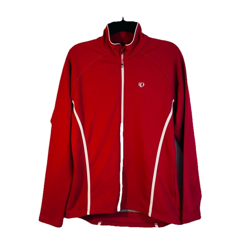 Pearl Izumi Select Cycling Jacket Women XL Red Cyclist Biking Warm